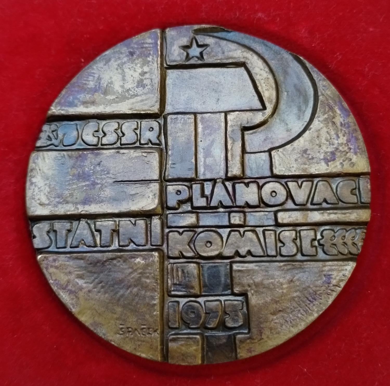Predná strana - Státní plánovací komise