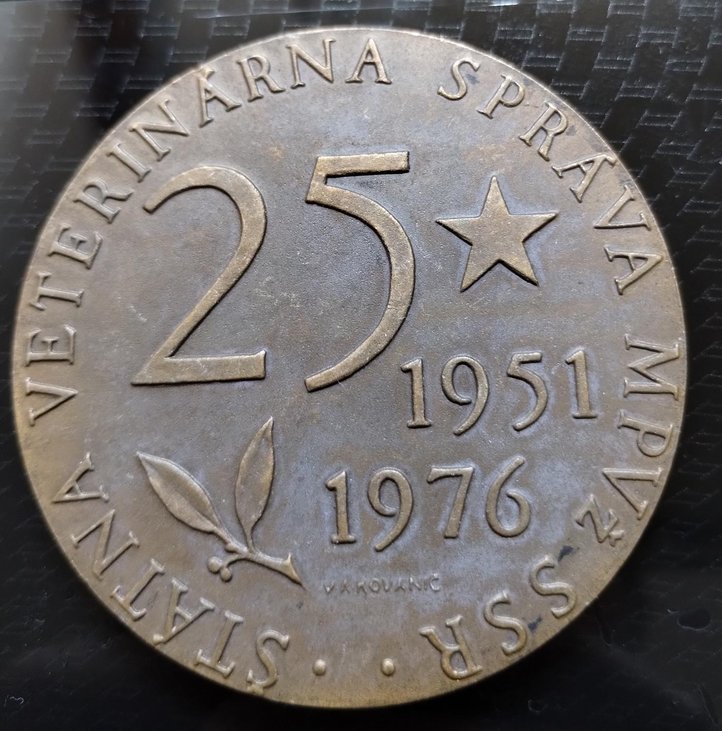 Predná strana - Štátna veterinárna správa SSR