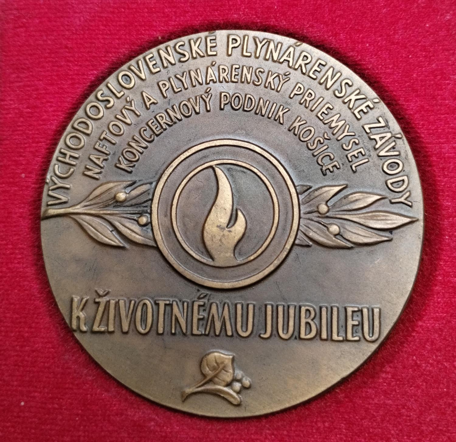 Predná strana - Východoslovenské plynárenské závody Košice