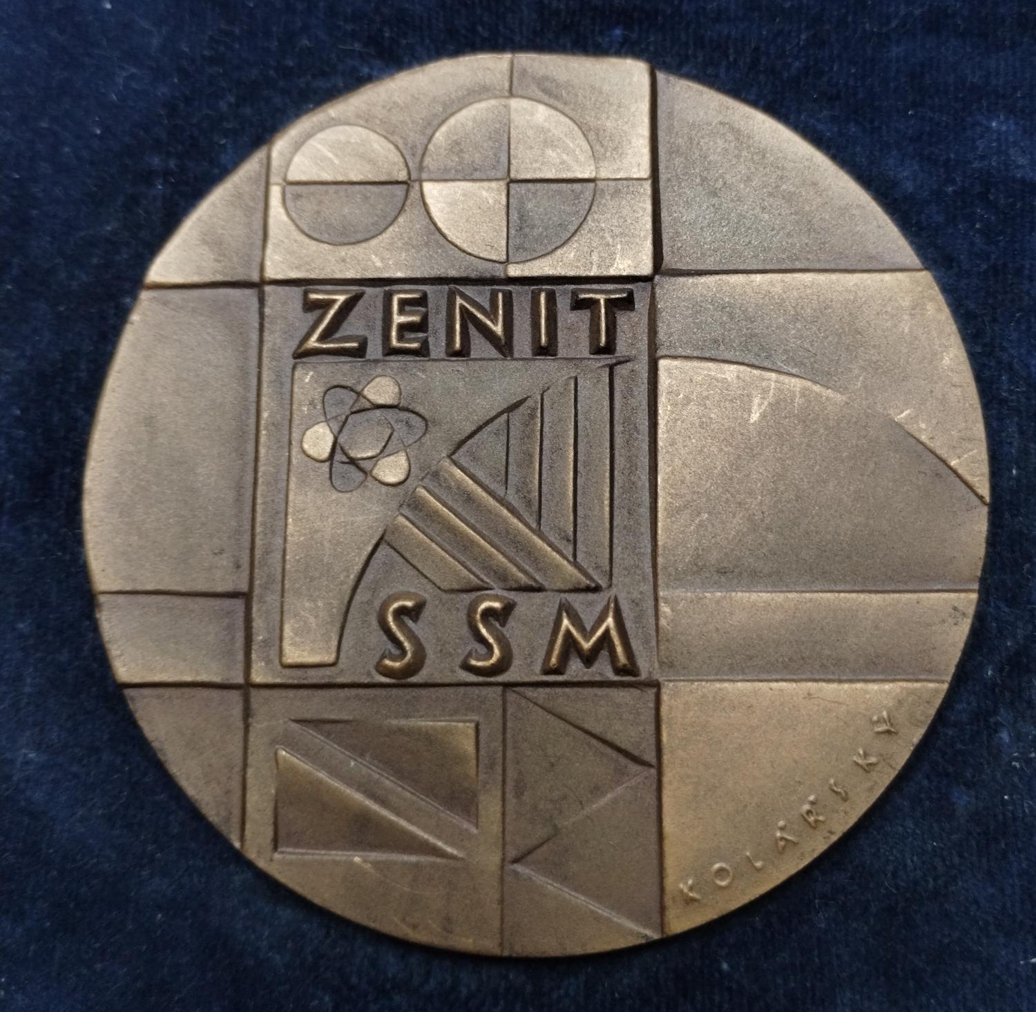Zadná strana - Nejlepší mladý vynálezce a zlepšovatel Zenit SSM